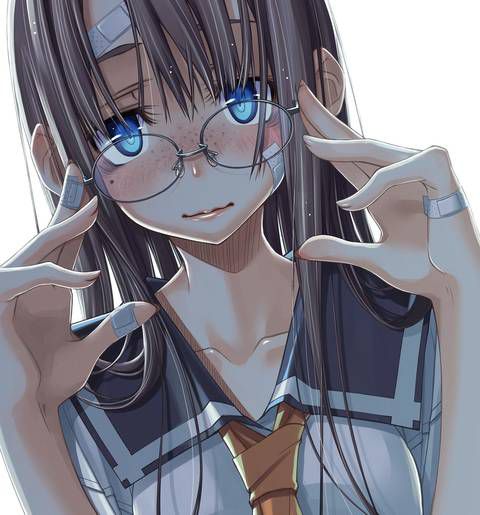 [105 Reference images] and the charm of the girl wearing two-dimensional glasses. 2 37