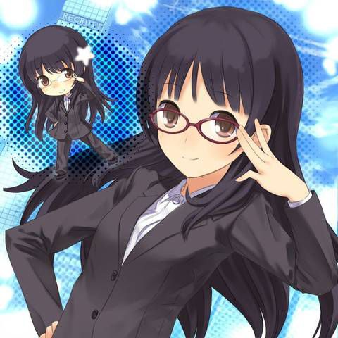 [105 Reference images] and the charm of the girl wearing two-dimensional glasses. 2 48