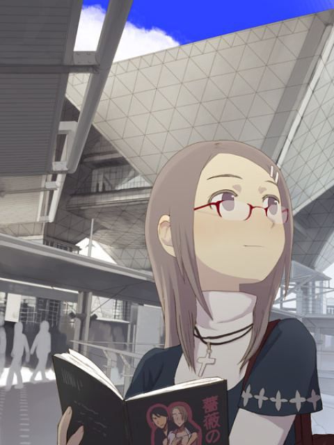 [105 Reference images] and the charm of the girl wearing two-dimensional glasses. 2 62