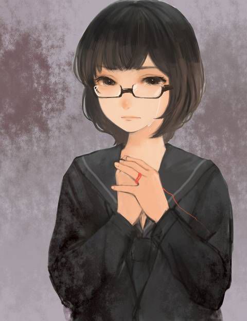 [105 Reference images] and the charm of the girl wearing two-dimensional glasses. 2 66