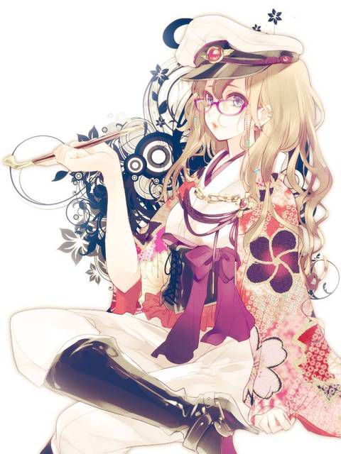 [105 Reference images] and the charm of the girl wearing two-dimensional glasses. 2 69