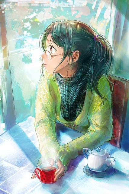 [105 Reference images] and the charm of the girl wearing two-dimensional glasses. 2 7