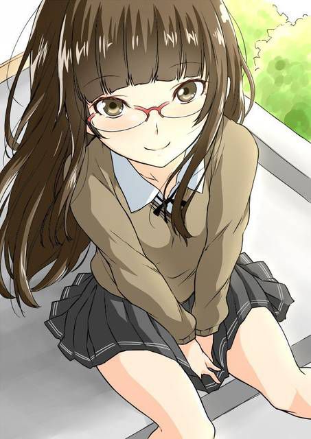 [105 Reference images] and the charm of the girl wearing two-dimensional glasses. 2 74