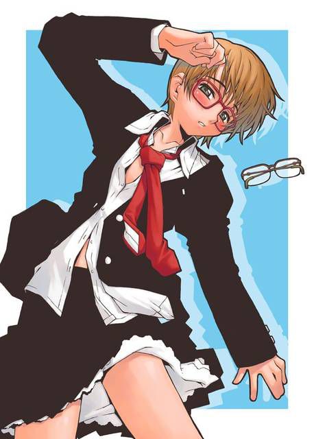 [105 Reference images] and the charm of the girl wearing two-dimensional glasses. 2 75