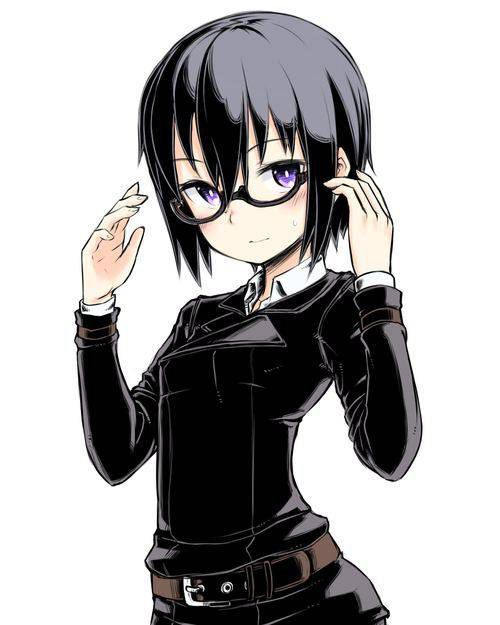 [105 Reference images] and the charm of the girl wearing two-dimensional glasses. 2 85