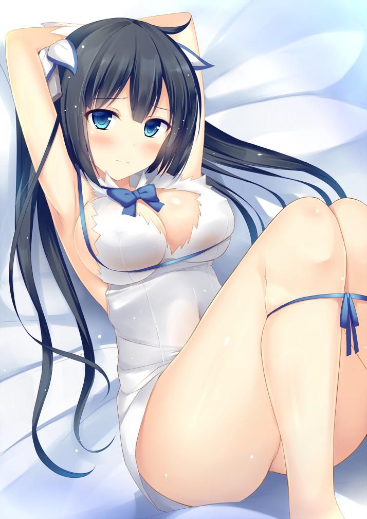 [Mystery string] erotic cute woman god, erotic moe image of Hestia-chan [2d] 7