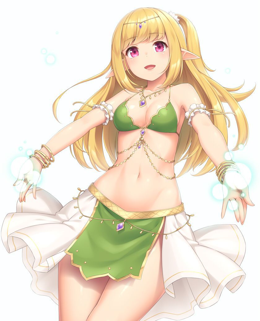 【Elves】Give me an image of an elven girl who is a cheat race with only beautiful men and women Part 14 16