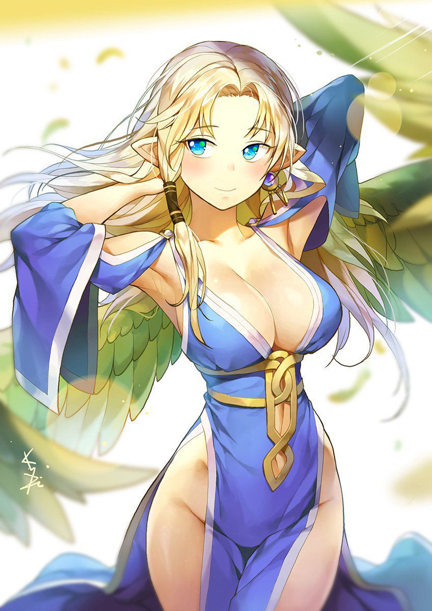 【Elves】Give me an image of an elven girl who is a cheat race with only beautiful men and women Part 14 2