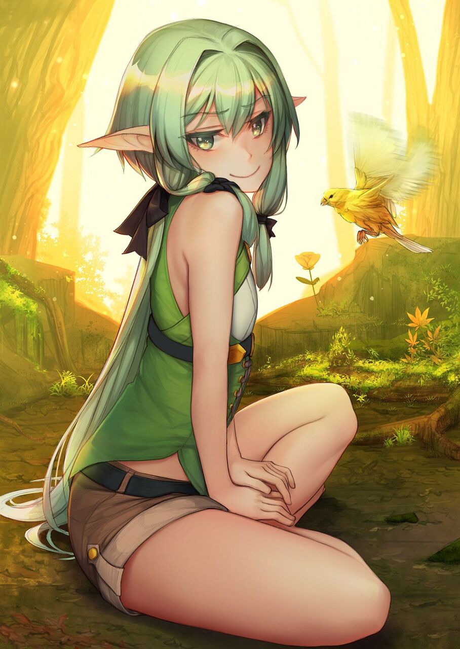 【Elves】Give me an image of an elven girl who is a cheat race with only beautiful men and women Part 14 8