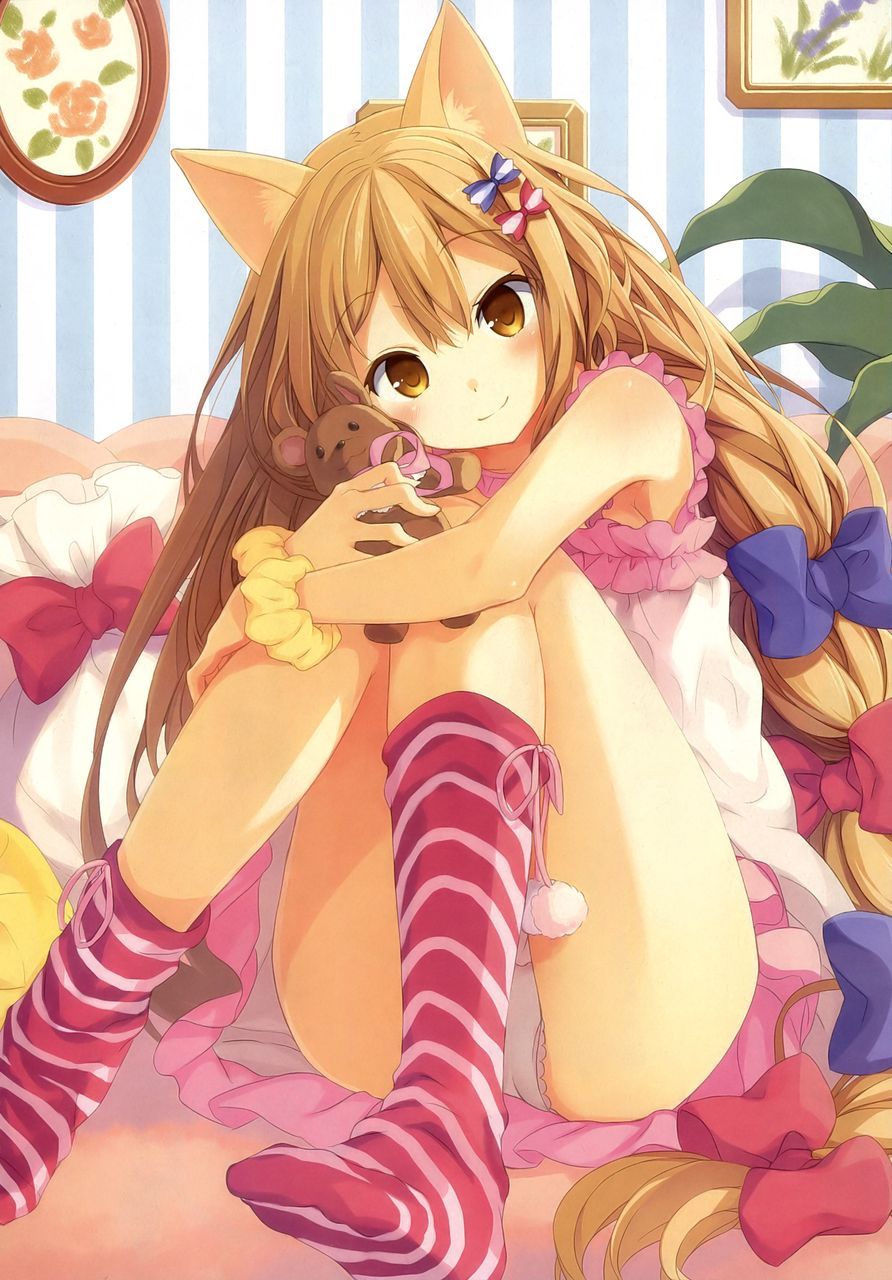 [secondary] second image of a lovely animal ear girl you want to pat the head [animal ears daughter] 38