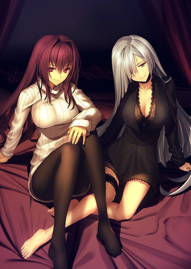 【Erotic Anime Summary】 Beautiful women and beautiful girls showing off their sexy legs wearing pantyhose 【Secondary erotica】 23