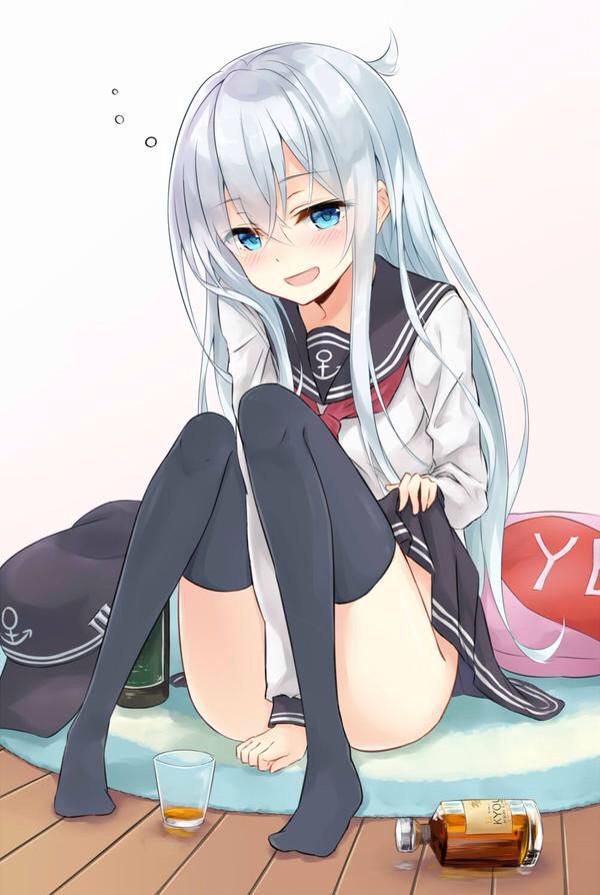 Please give a picture of a cute girl with silver, white hair! Part 6 [2-d] 33