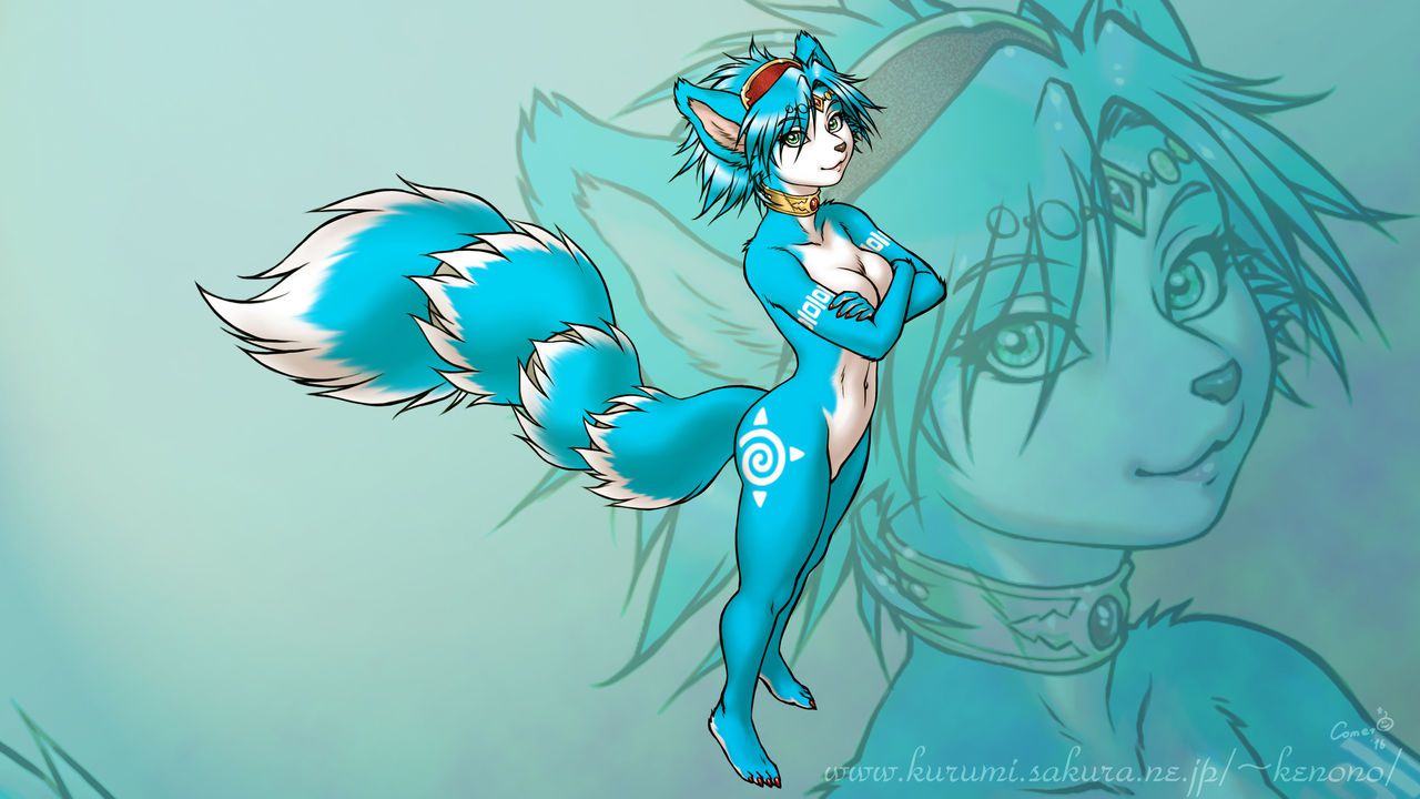 [Dr.Comet] Kemono Island Krystal Only Art Works [Censored 4K] 14