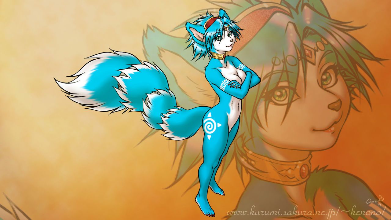 [Dr.Comet] Kemono Island Krystal Only Art Works [Censored 4K] 9