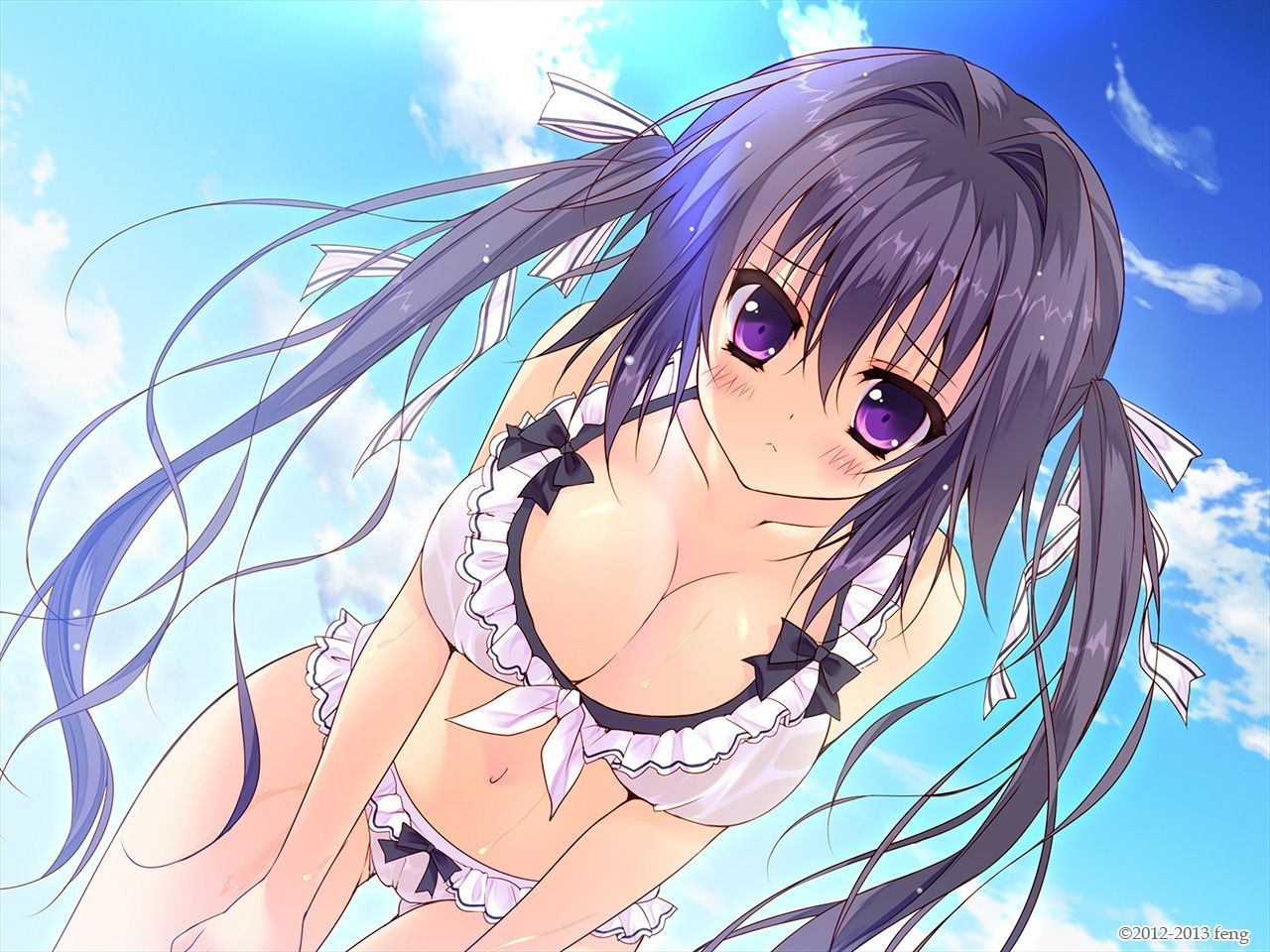 Swimsuit &amp; Swimsuit Mizumi girl wants to watch even when summer is over! [2d] 1