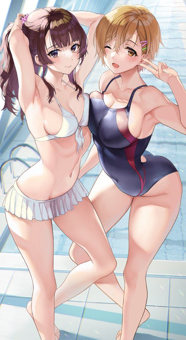 Erotic &amp; Moe image summary of competitive swimsuit! 15