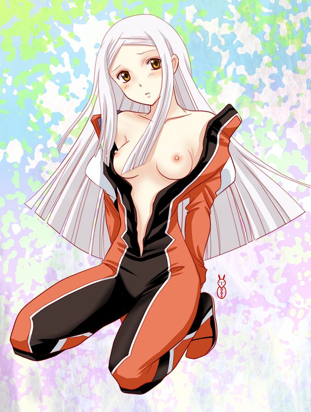 [Silver hair] The second erotic image of a girl with white hair that is transparent [Gray] Part4 20