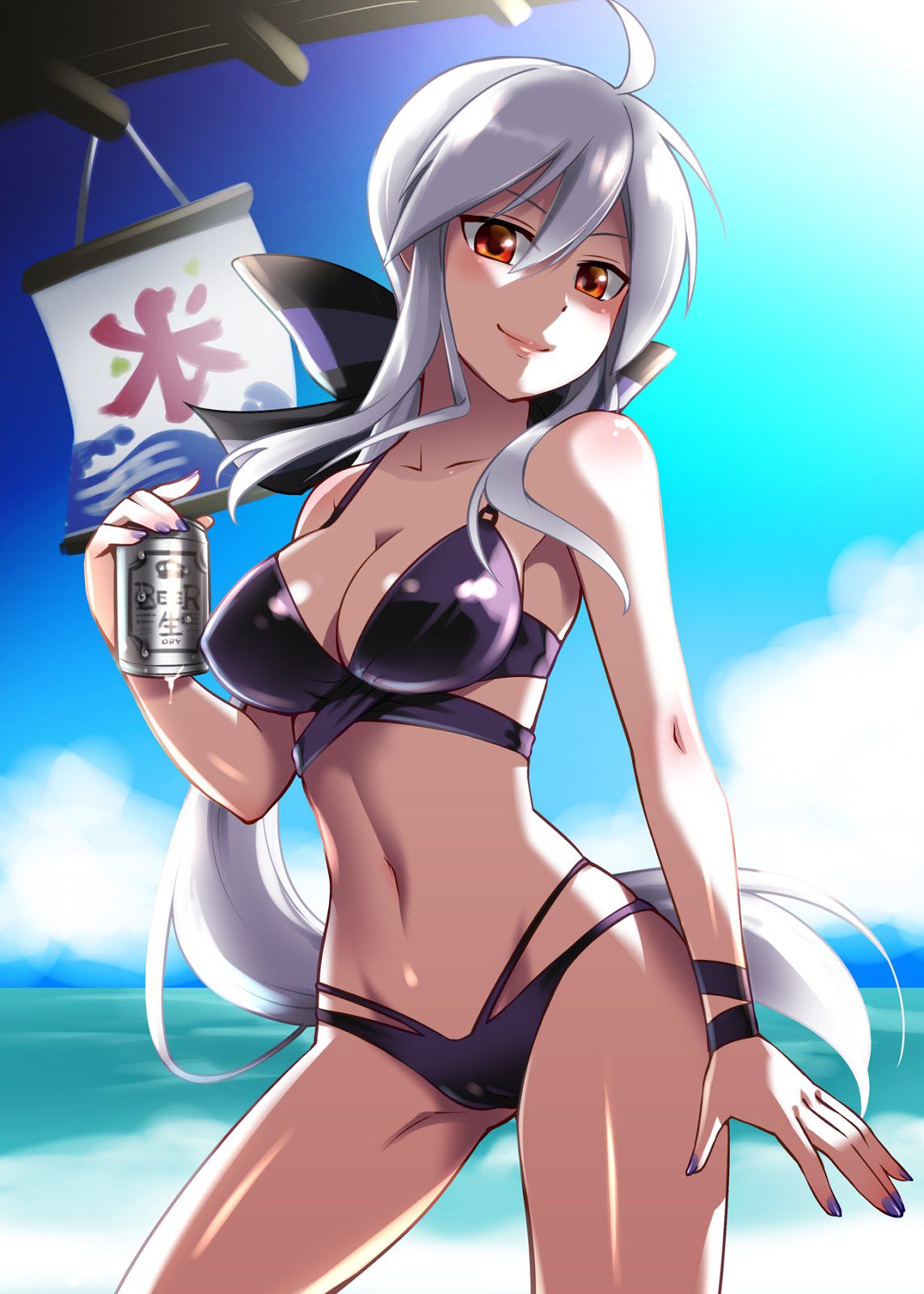 [Silver hair] The second erotic image of a girl with white hair that is transparent [Gray] Part4 9