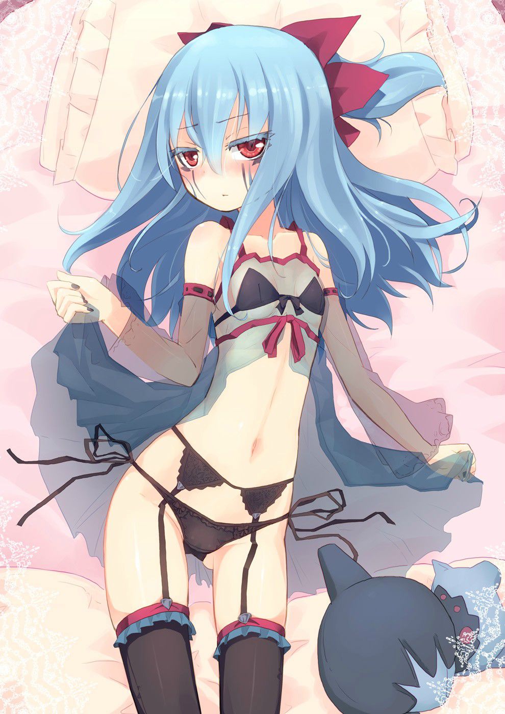 Naughty secondary image of a defenseless girl in underwear wwww 23