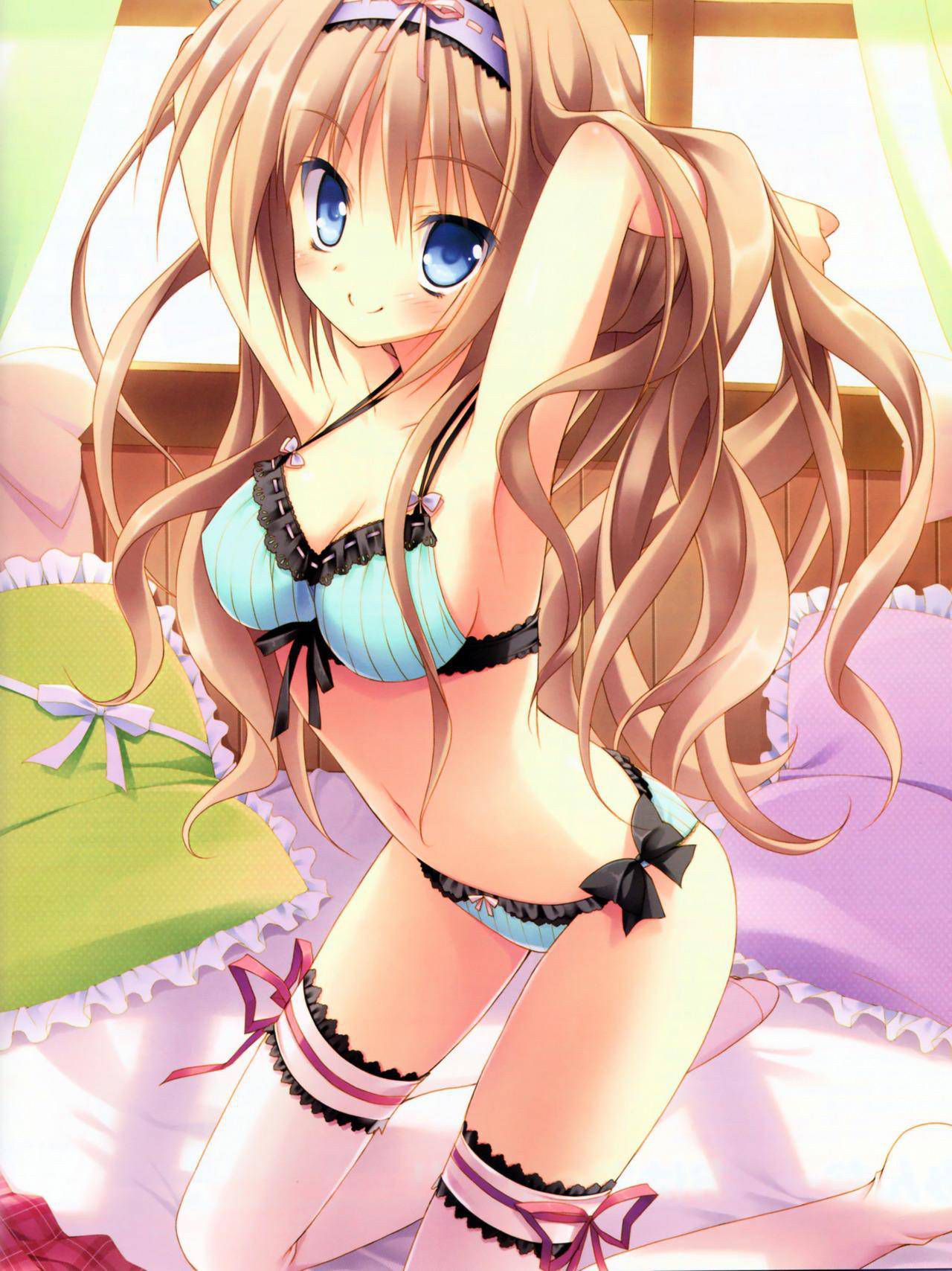 Naughty secondary image of a defenseless girl in underwear wwww 8