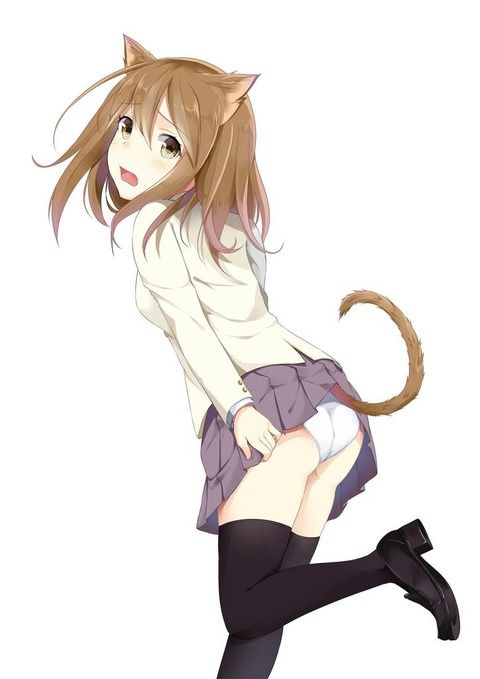 【Erotic Anime Summary】 Beautiful Girls and Beautiful Girls Who Exposed Their Preppy and Tense Ass [45 Photos] 21
