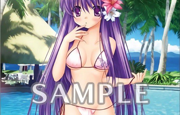 Clannad and swimsuit illustrations of erotic half of the girls in the shop benefits of the PS4 edition 1