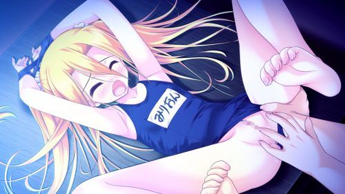 【Secondary erotica】An image of a girl who feels so much that she almost hears a wheezing sound at any moment 37