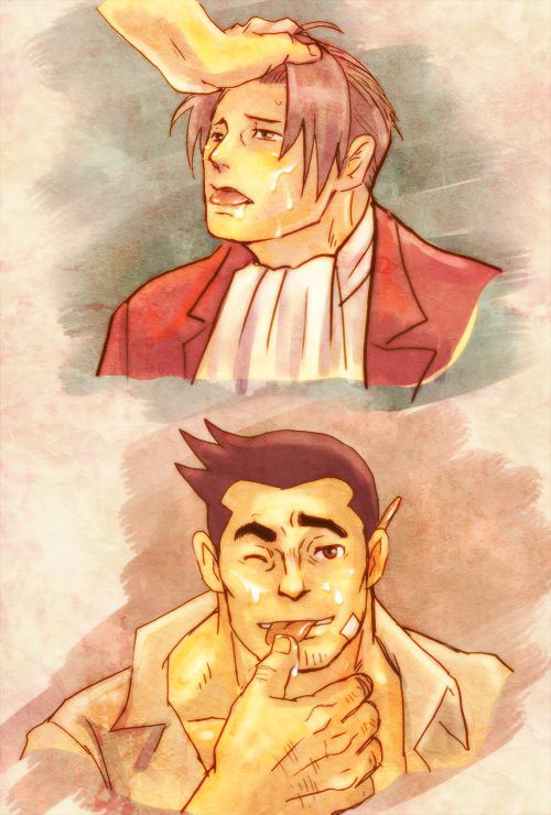 [Collection] Ace attorney: Dick gumshoe Part.4 [Bara] 3