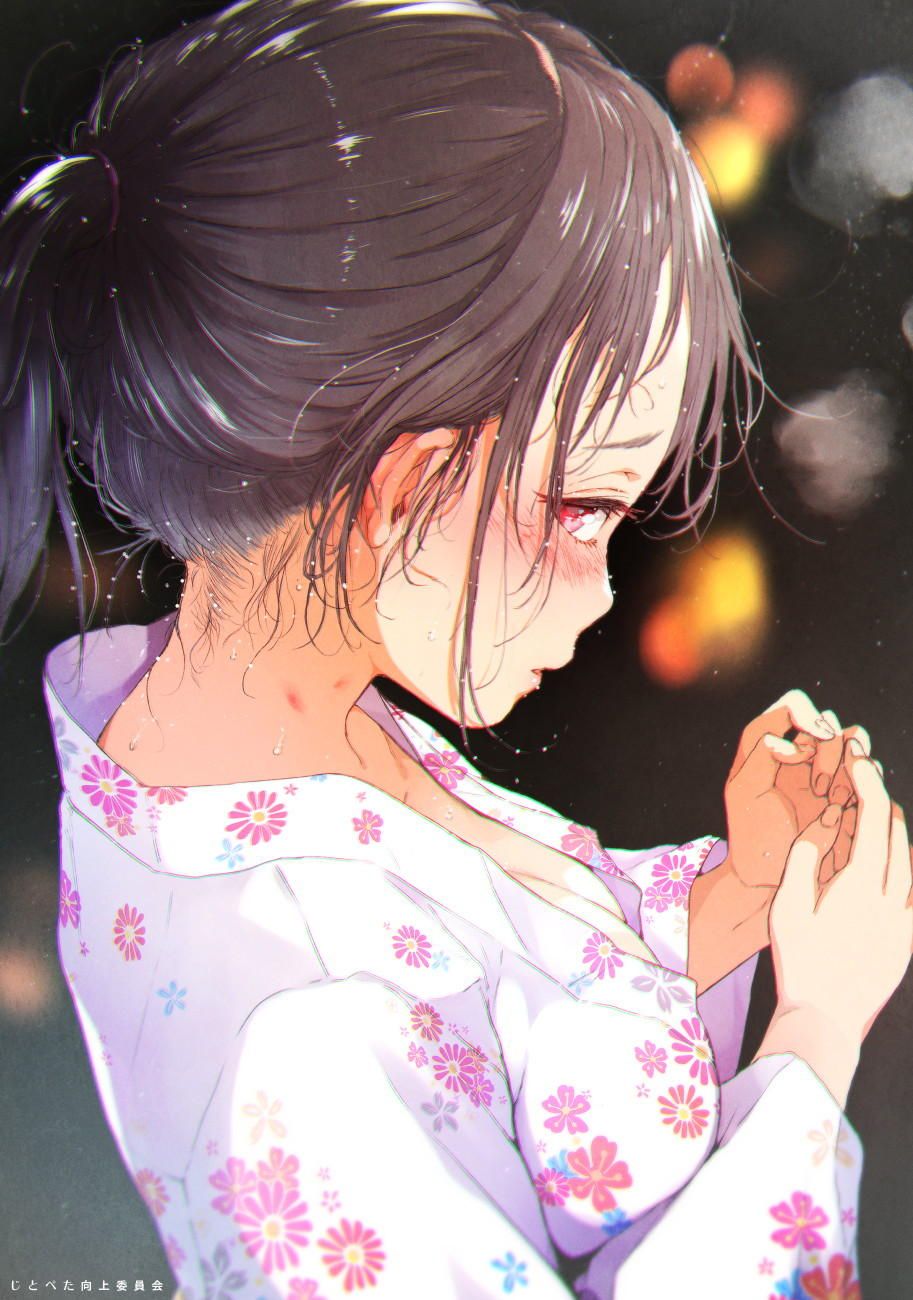 I collected erotic images of kimono / yukata 1