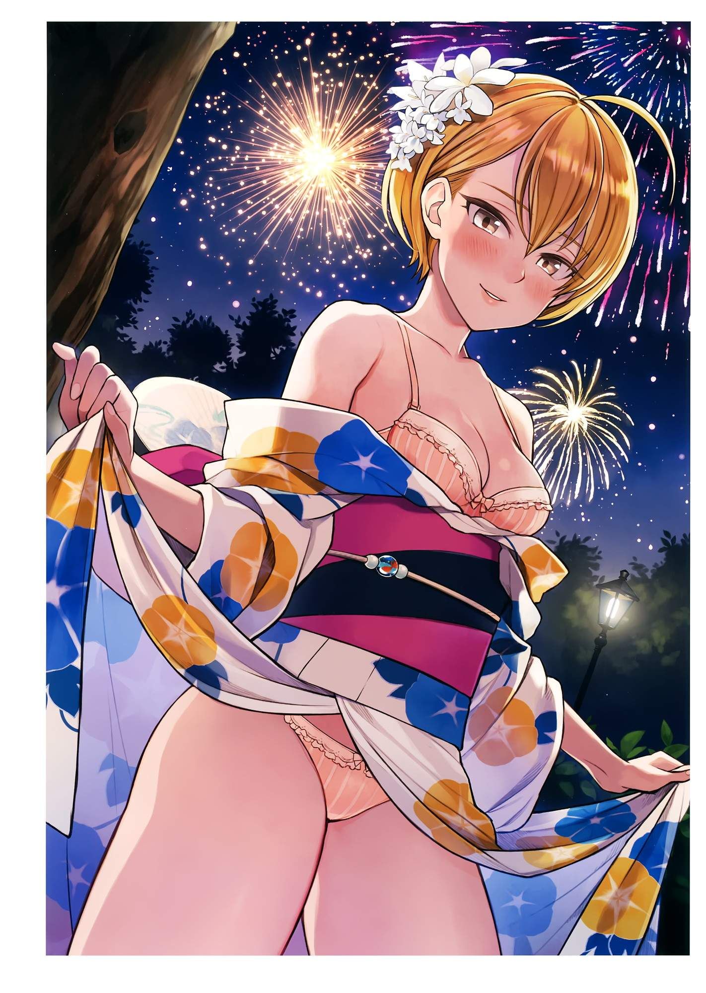 I collected erotic images of kimono / yukata 2