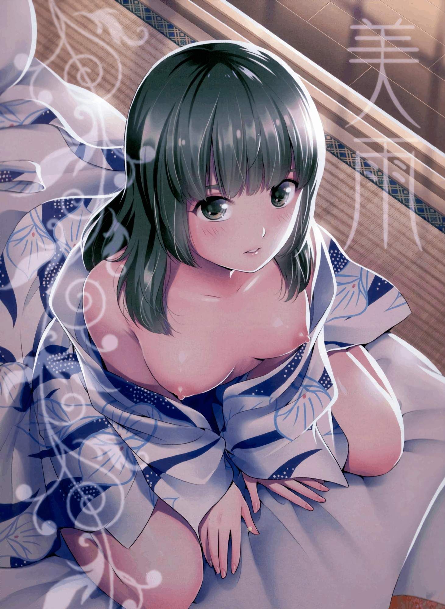 I collected erotic images of kimono / yukata 8