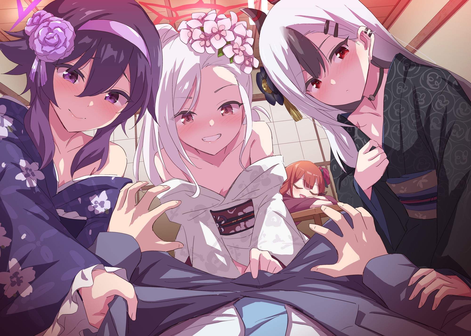 Even if you once for one girl, at least 0 shots ...? w Harem sex that is sure to be heavenly orgasm ♪ in many ways 12