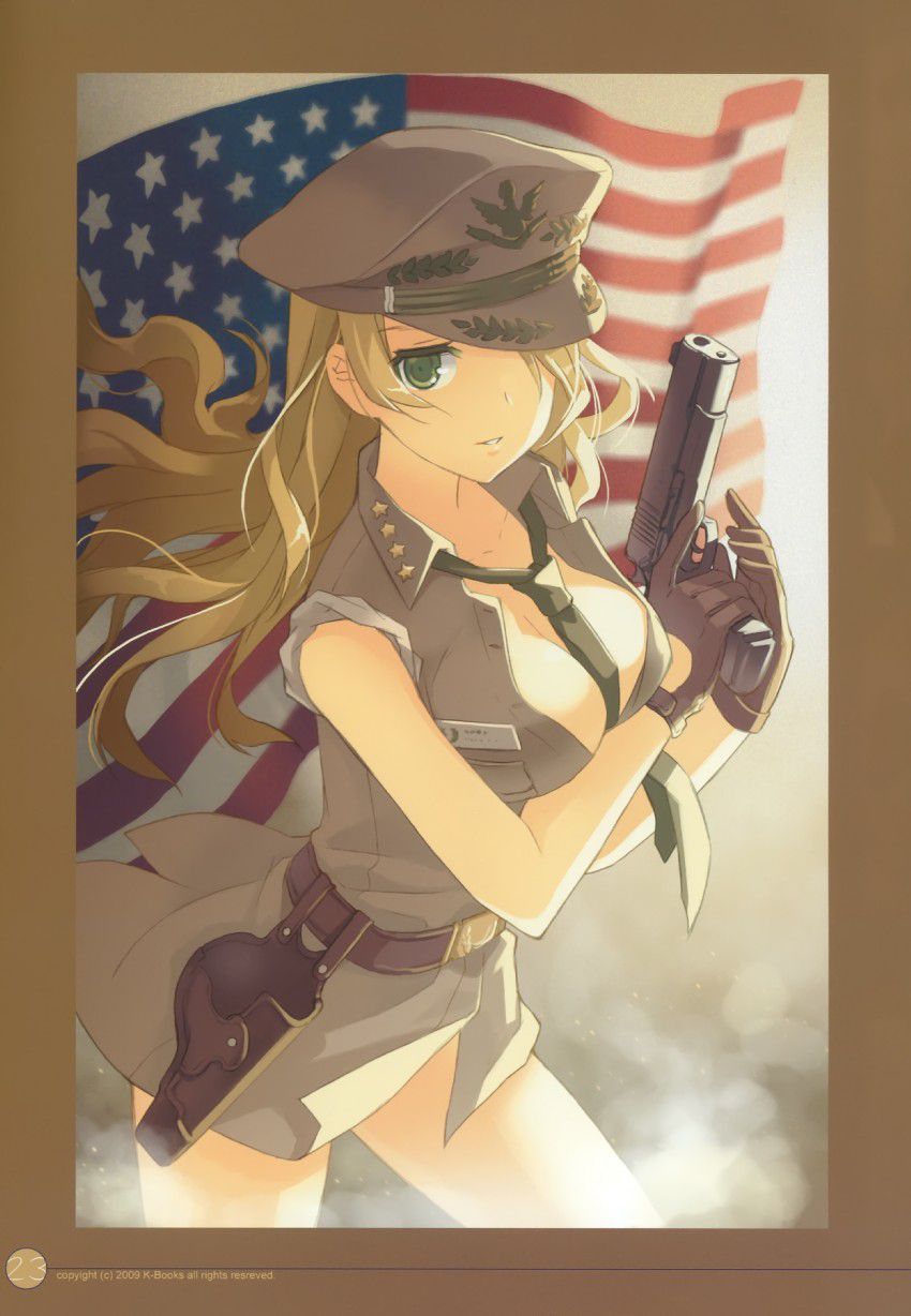 [Secondary erotic] Second erotic image of a girl with a weapon 12 [firearms, etc.] 15