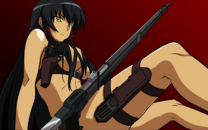 [Secondary erotic] Second erotic image of a girl with a weapon 12 [firearms, etc.] 5