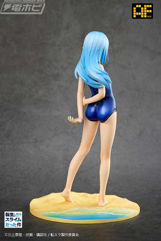 "When I reincarnated, I was a slime" Rimuru's erotic figure in a tight skull water! 6