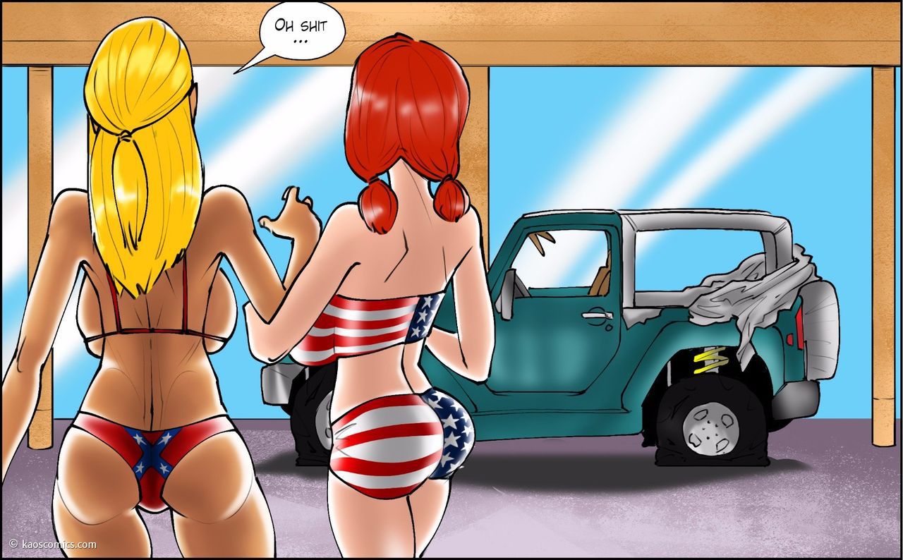 [KAOS Comics] Flag Girls 25