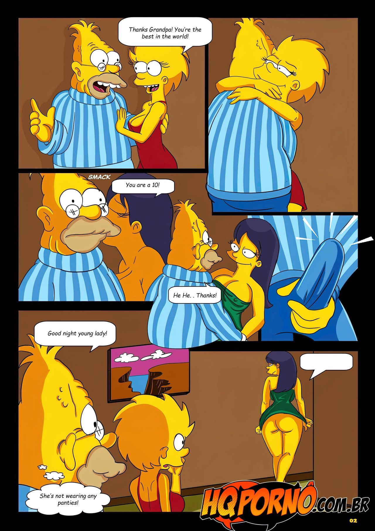 [*****o.com.br] - 1 . OS Simpsons - Sleepover At Grandpa's House - english 3