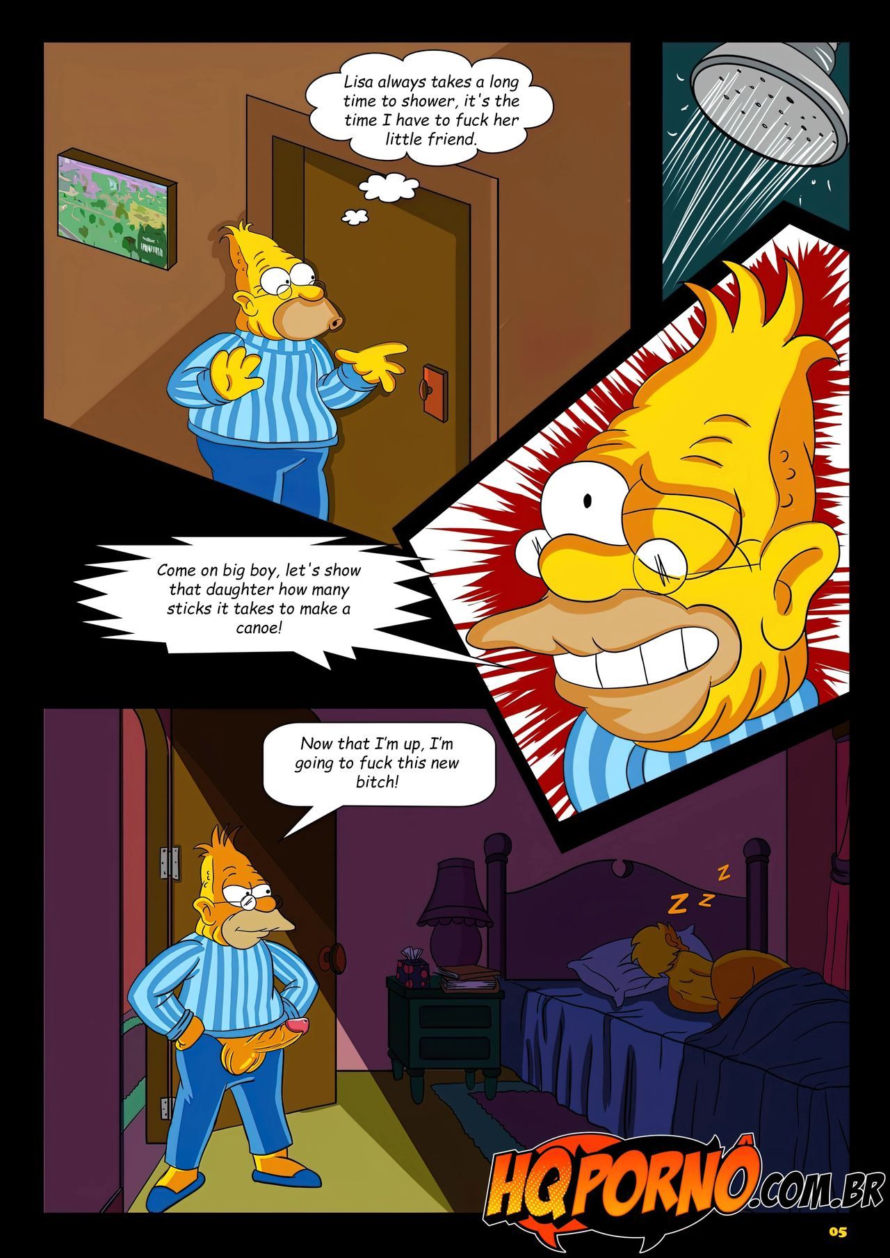 [*****o.com.br] - 1 . OS Simpsons - Sleepover At Grandpa's House - english 6