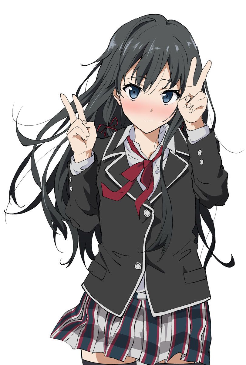 [2nd] Second image of a cute girl is a peace sign [peace sign, non-erotic] 17