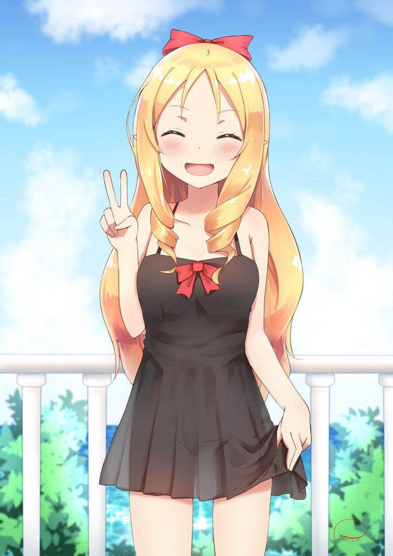 [2nd] Second image of a cute girl is a peace sign [peace sign, non-erotic] 32