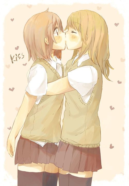 [Yuri] Flirting lesbian erotic image of a girl with each other 9 [2-d] 23