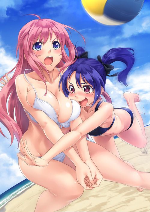 [Yuri] Flirting lesbian erotic image of a girl with each other 9 [2-d] 25