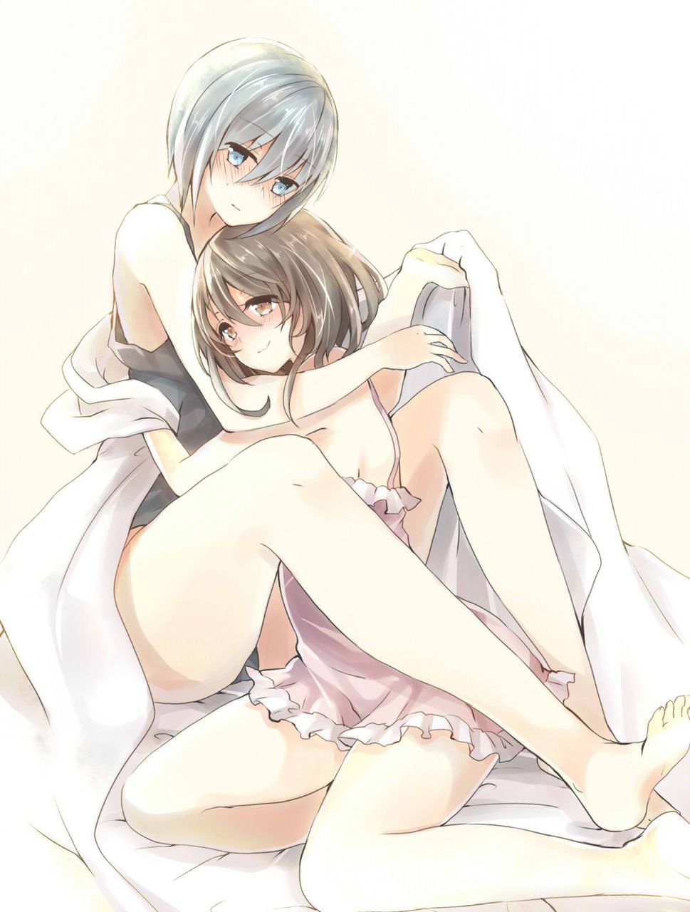 [Yuri] Flirting lesbian erotic image of a girl with each other 9 [2-d] 26