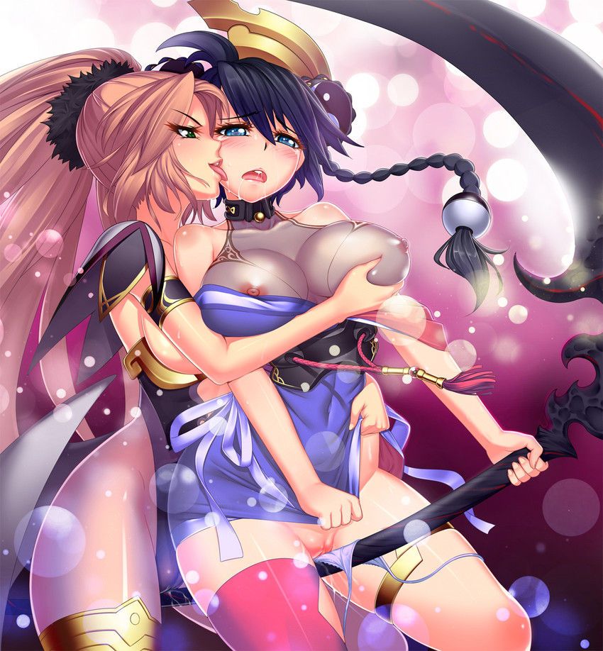 [Yuri] Flirting lesbian erotic image of a girl with each other 9 [2-d] 34