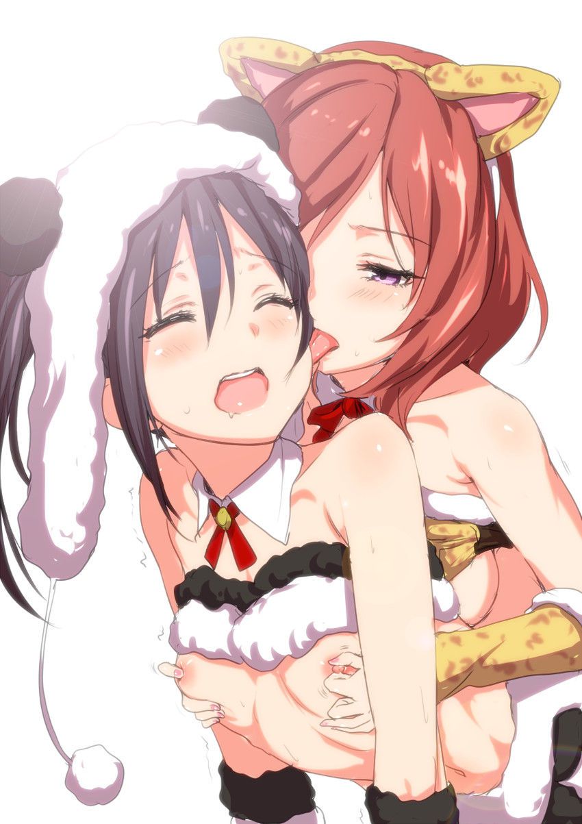 [Yuri] Flirting lesbian erotic image of a girl with each other 9 [2-d] 39