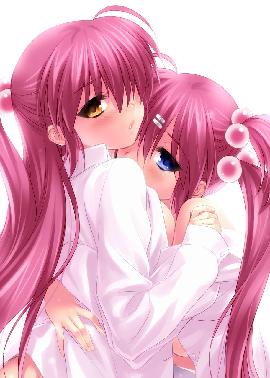 [Yuri] Flirting lesbian erotic image of a girl with each other 9 [2-d] 47