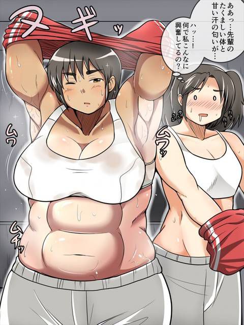 [104 muscle Image] about the demand of Mukkimki two-dimensional daughter who is cracking abs. 1 74
