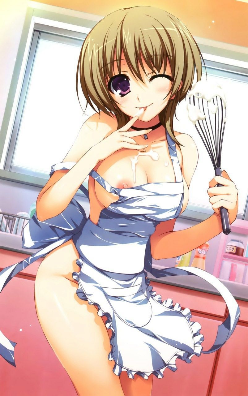 In summer, the image of a naked apron 11