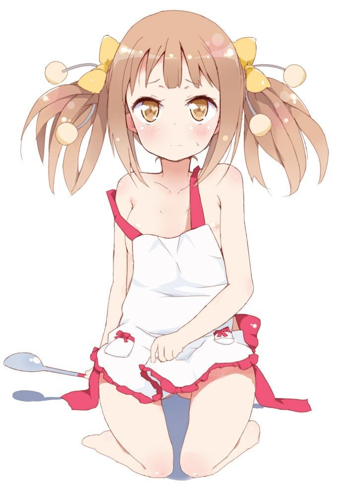 In summer, the image of a naked apron 5