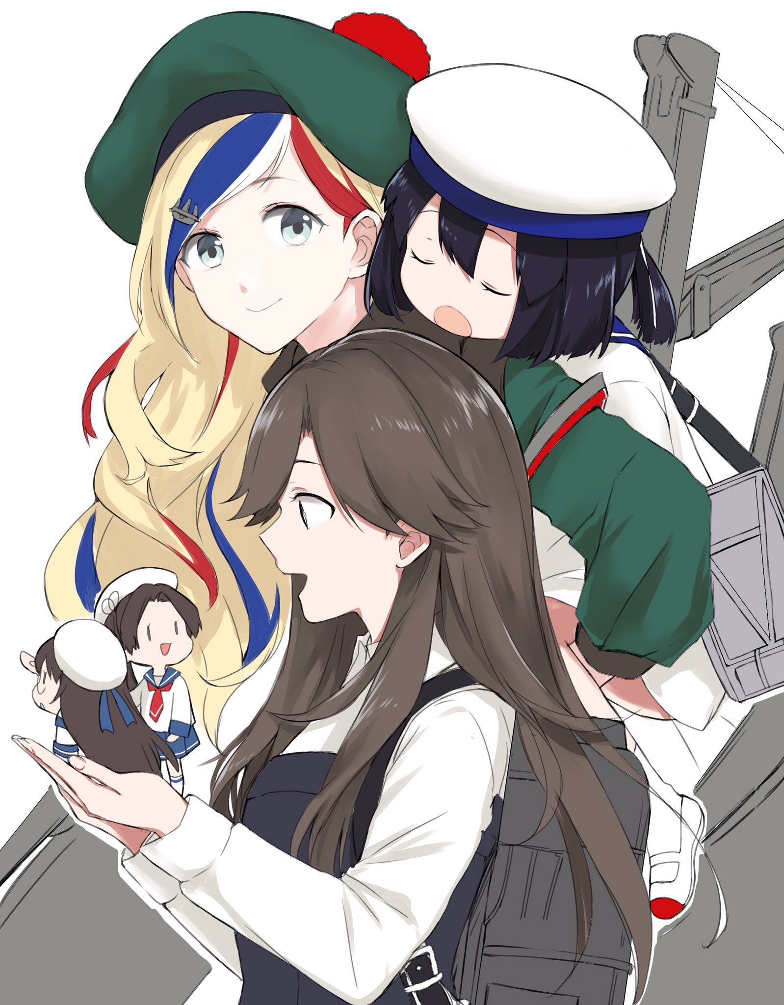[Secondary ZIP] Goddess of victory, cute picture summary of the ship this rough tide Chan 11